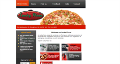 Desktop Screenshot of myluckypizza.com